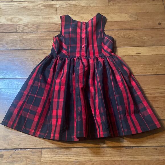 Girls' Cherokee Fancy Plaid Dress Perfect for Holidays! - Picture 9 of 12